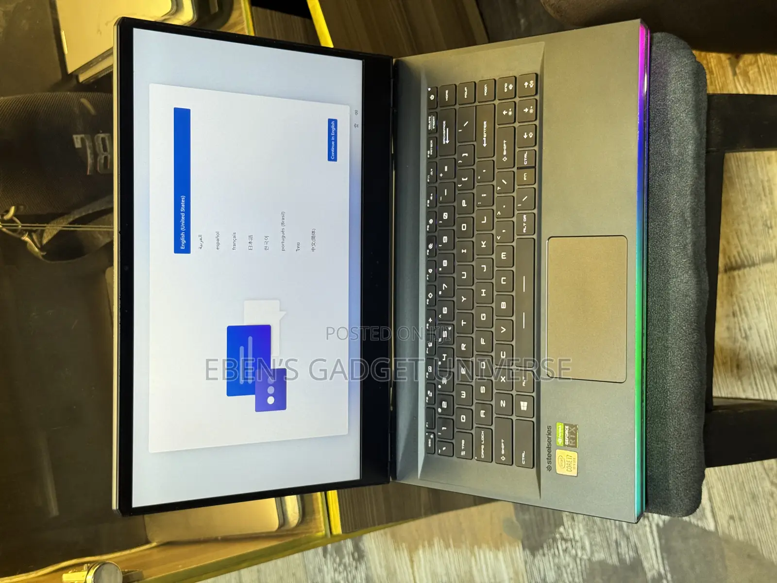 Laptop MSI GE66 Raider 32GB Intel Core I7 SSD 1T