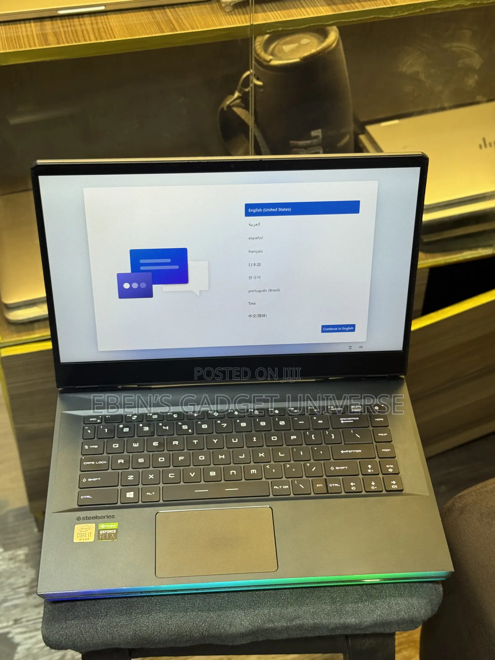 Laptop MSI GE66 Raider 32GB Intel Core I7 SSD 1T