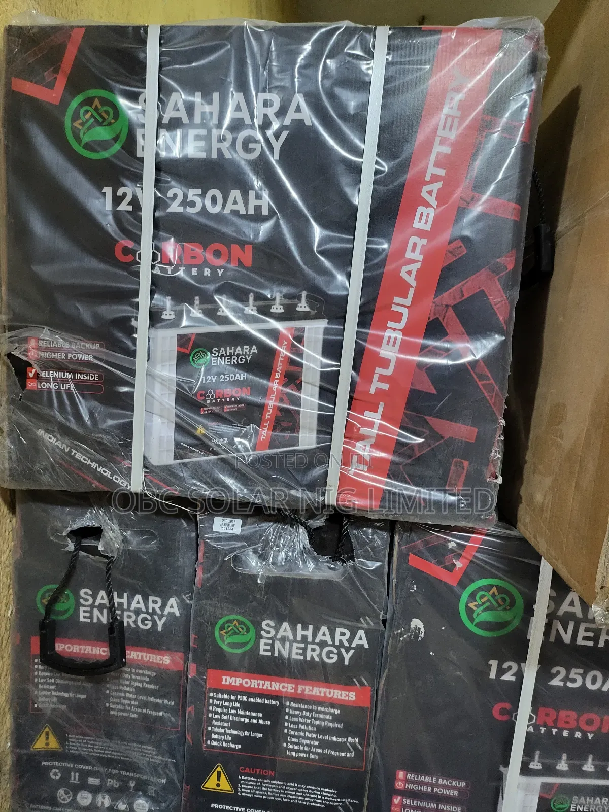 Sahara Tubular Battery