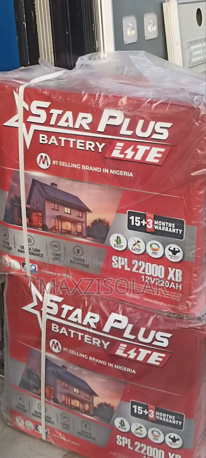 220ah Starplus Tubular Battery