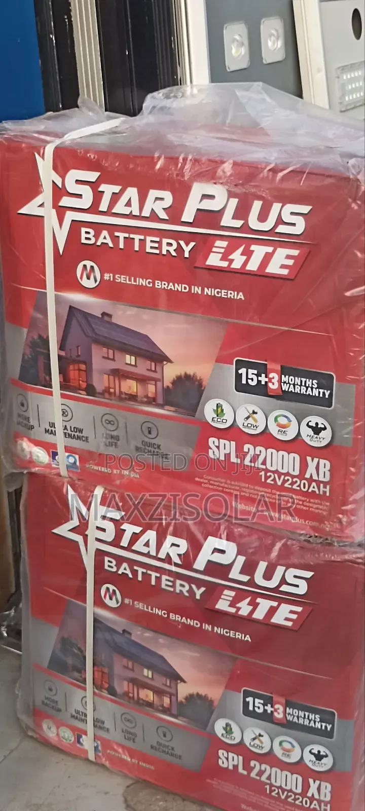 220ah Starplus Tubular Battery