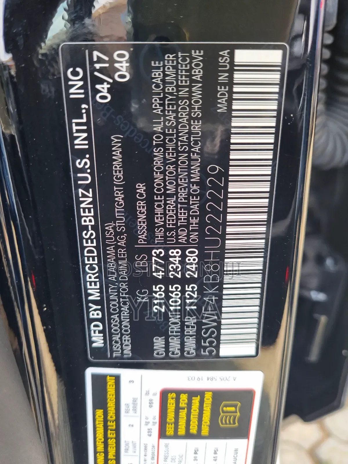 Mercedes-Benz C300 2017 Black