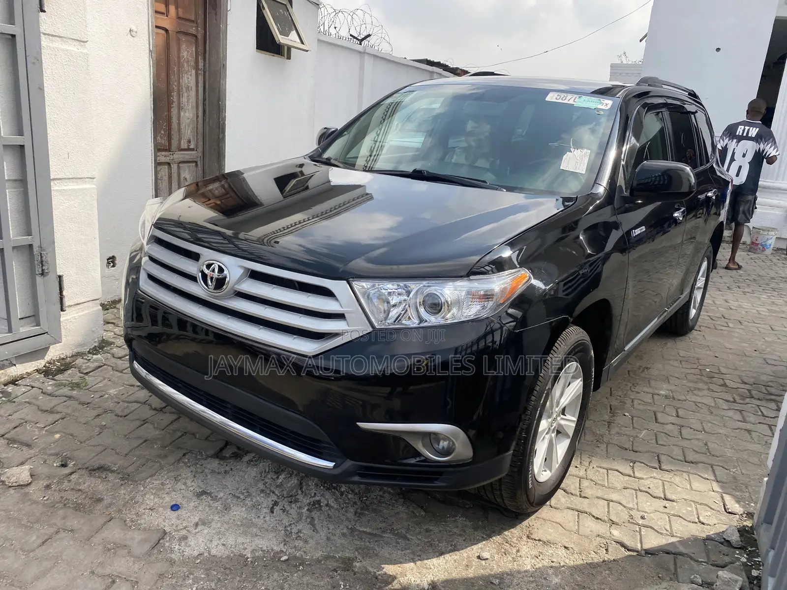 Toyota Highlander Limited 3.5l 4WD 2013 Black