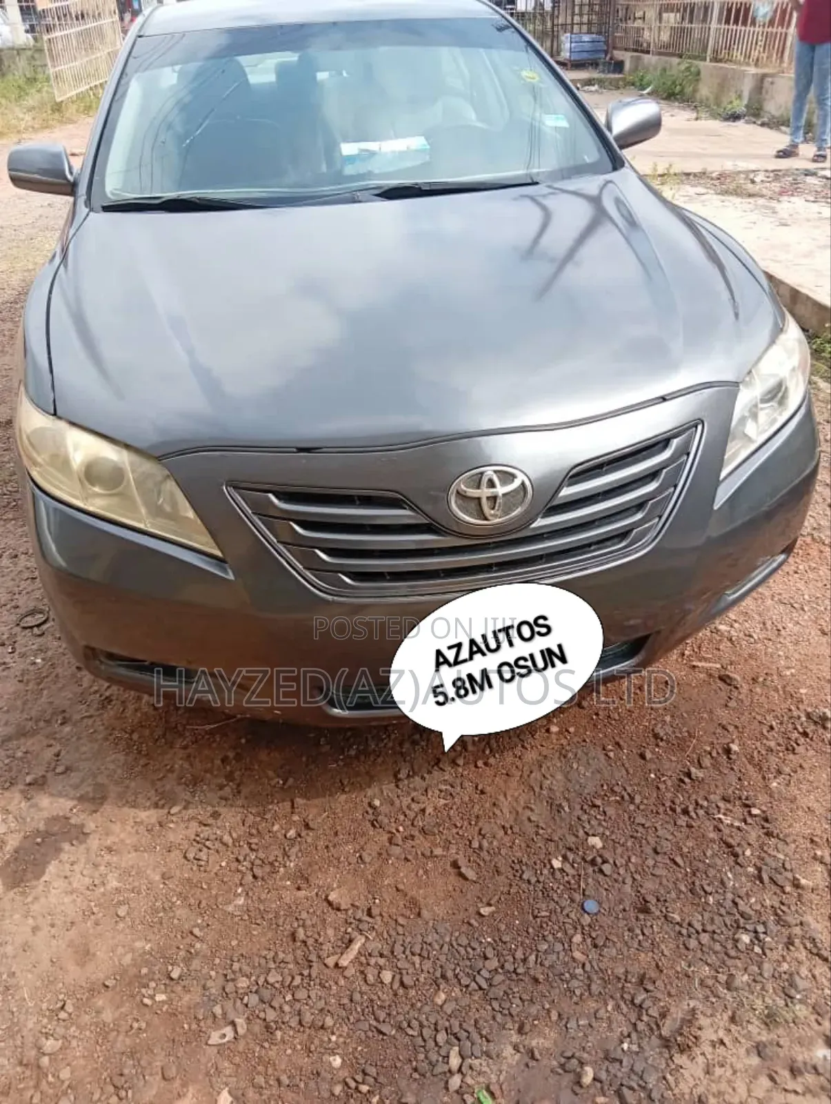 Toyota Camry SE 4dr Sedan (2.4L 4cyl 5A) 2008 Gray