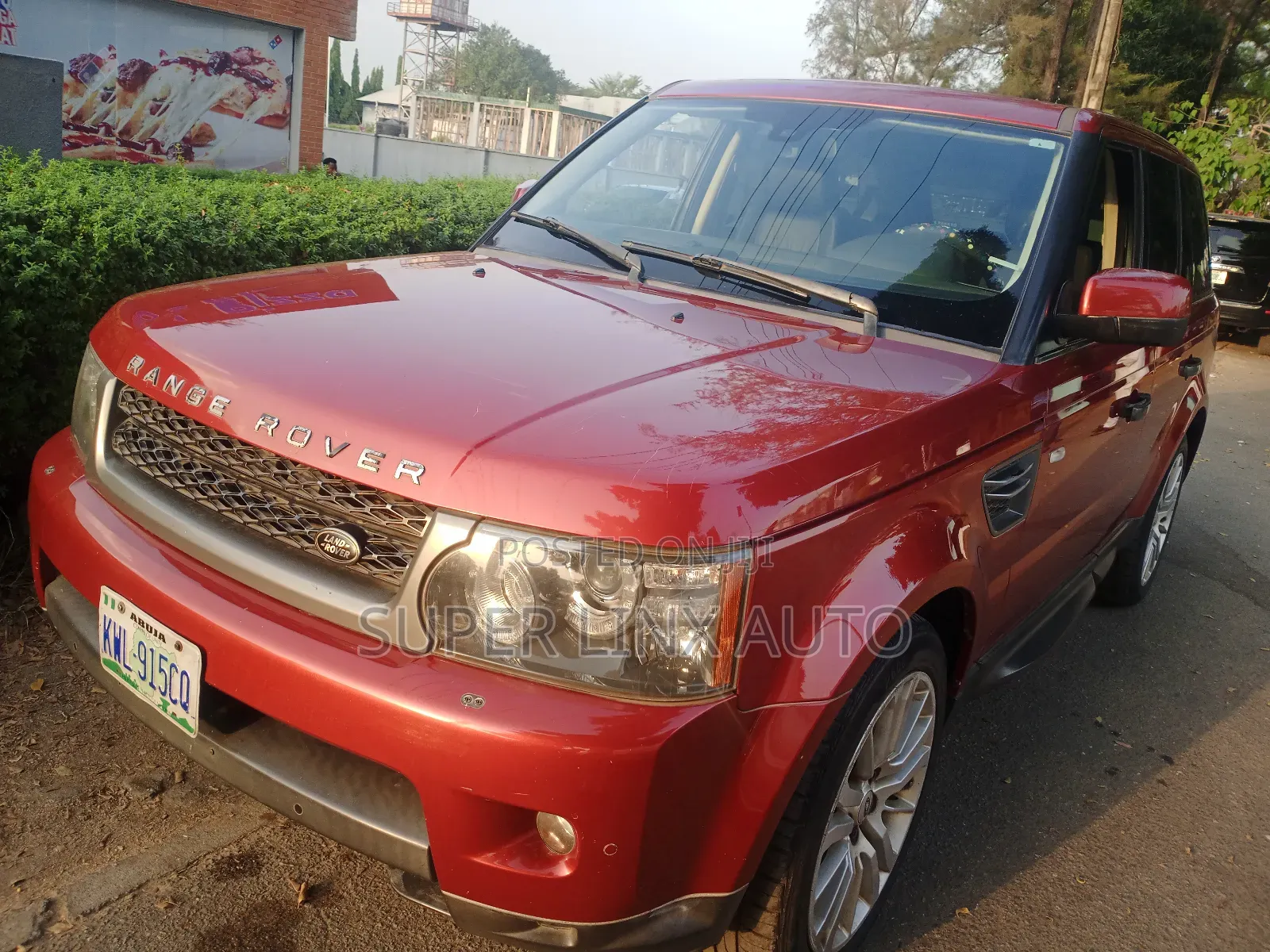 Land Rover Range Rover Sport 2012 Maroon