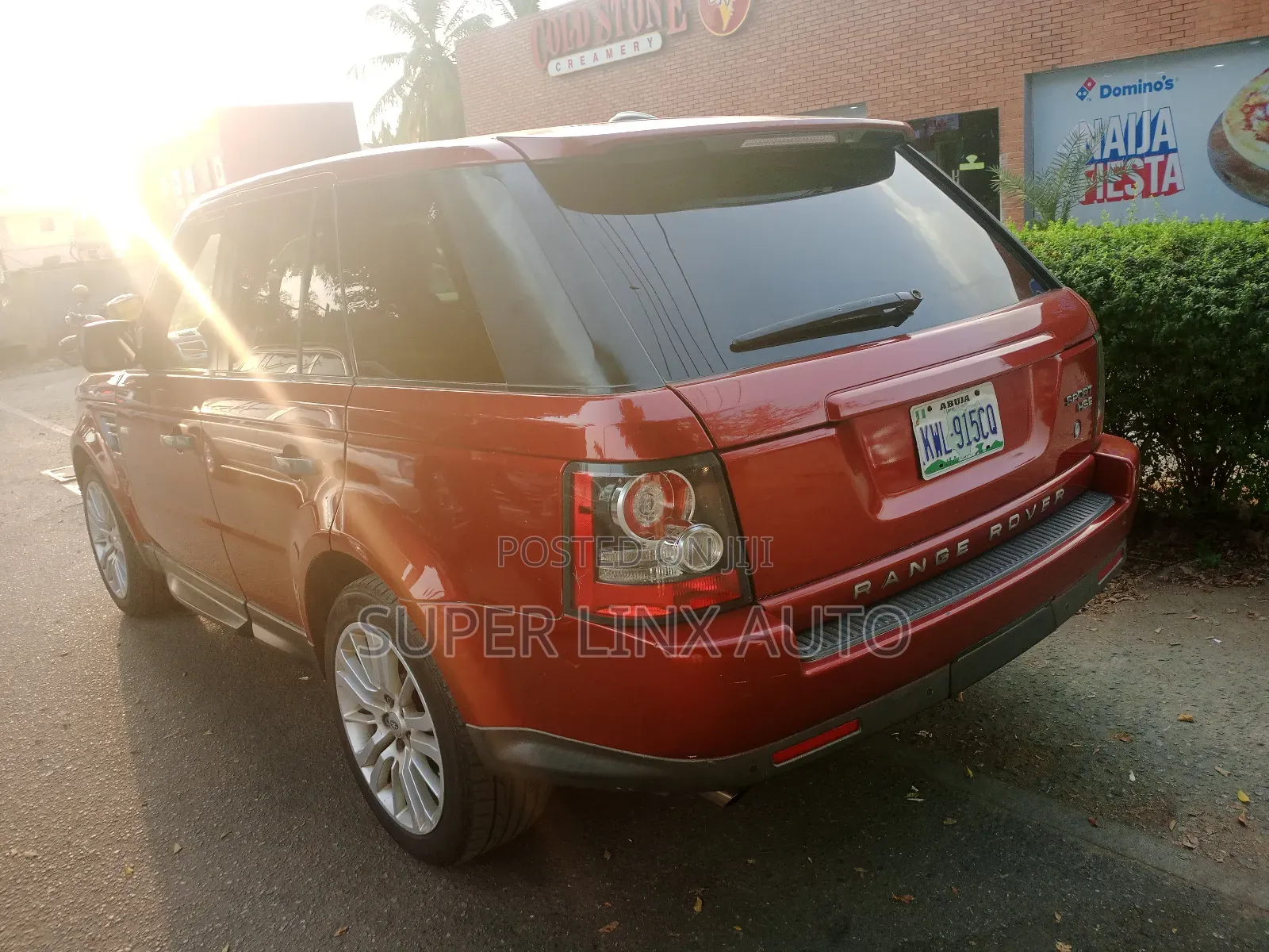 Land Rover Range Rover Sport 2012 Maroon