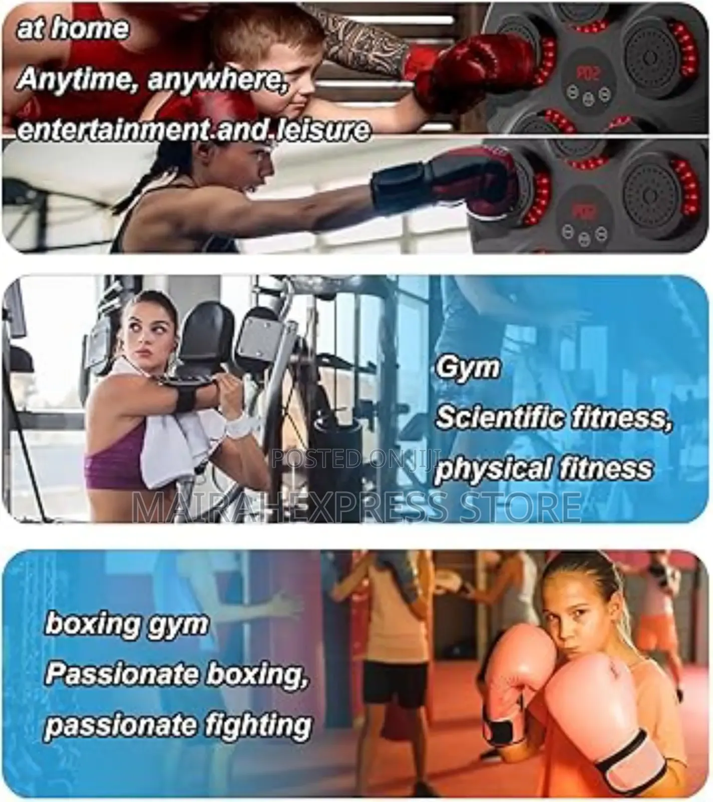New Smart Music Boxing Machine.