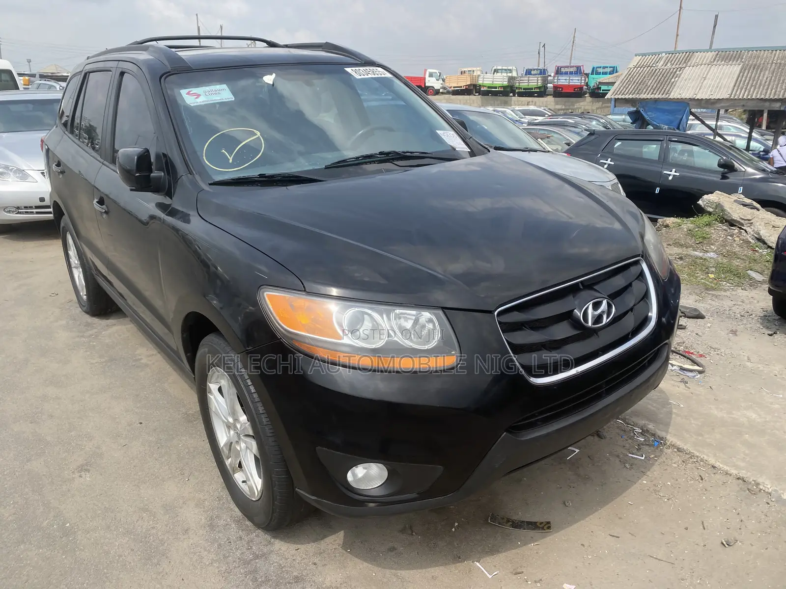 Hyundai Santa Fe Limited 2012 Black