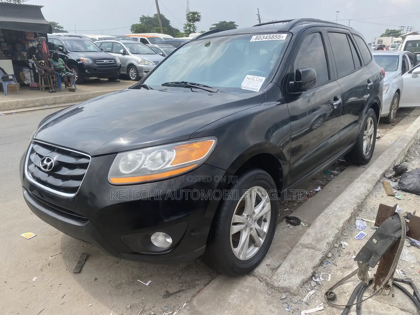 Hyundai Santa Fe Limited 2012 Black