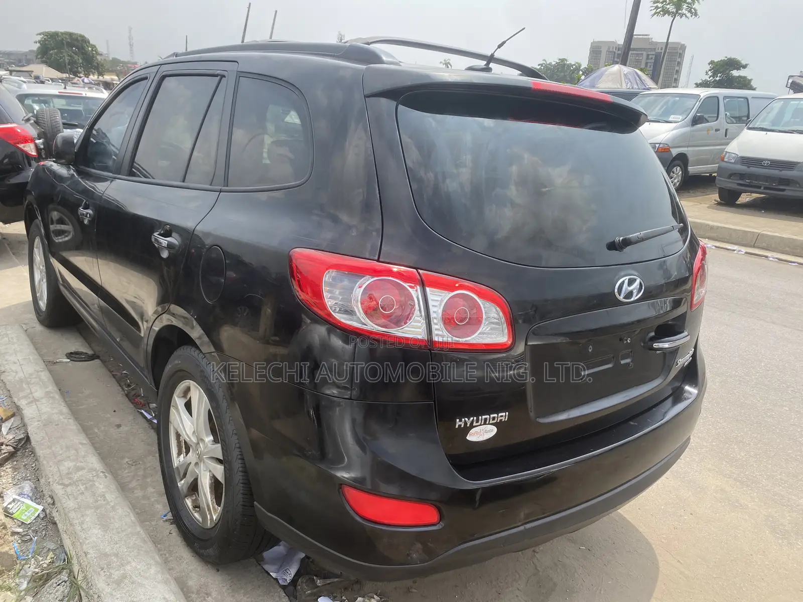 Hyundai Santa Fe Limited 2012 Black