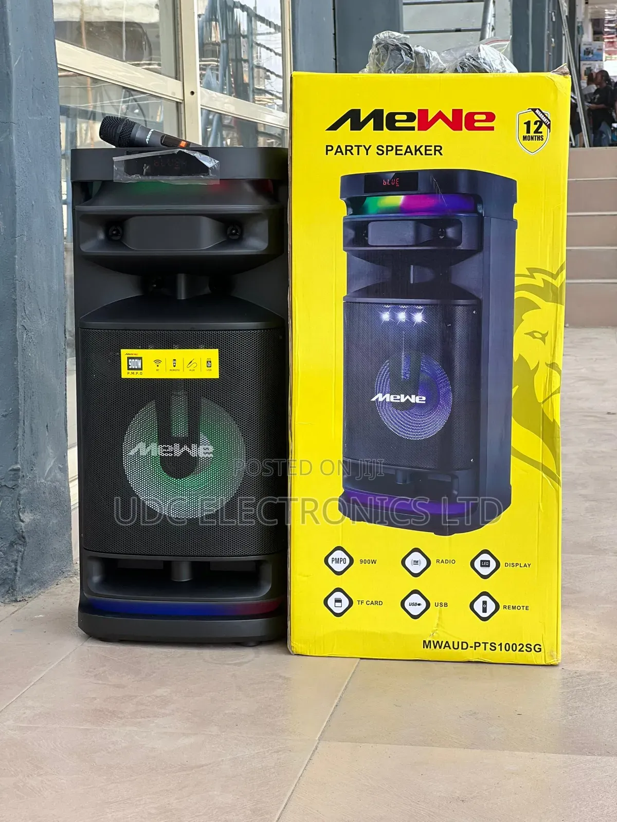 Original Mewe Mega Bass Rechargeable Party Speaker