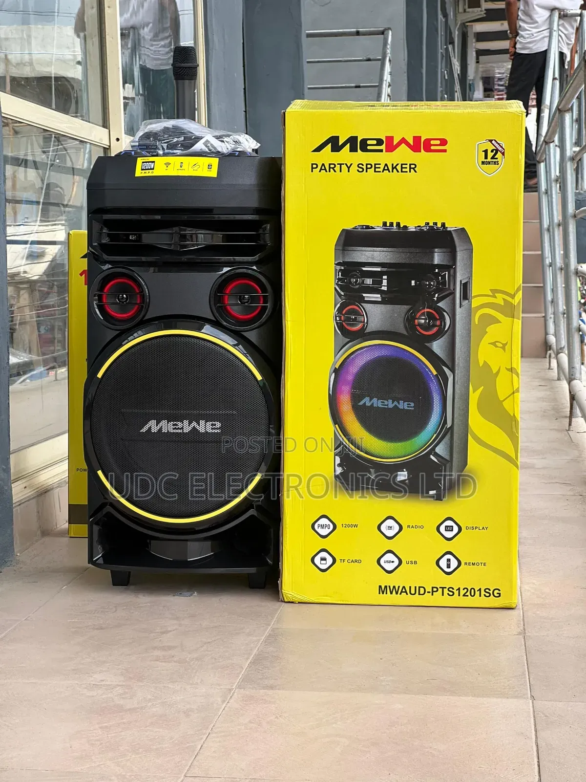 Mewe Rich Bass Party Speaker