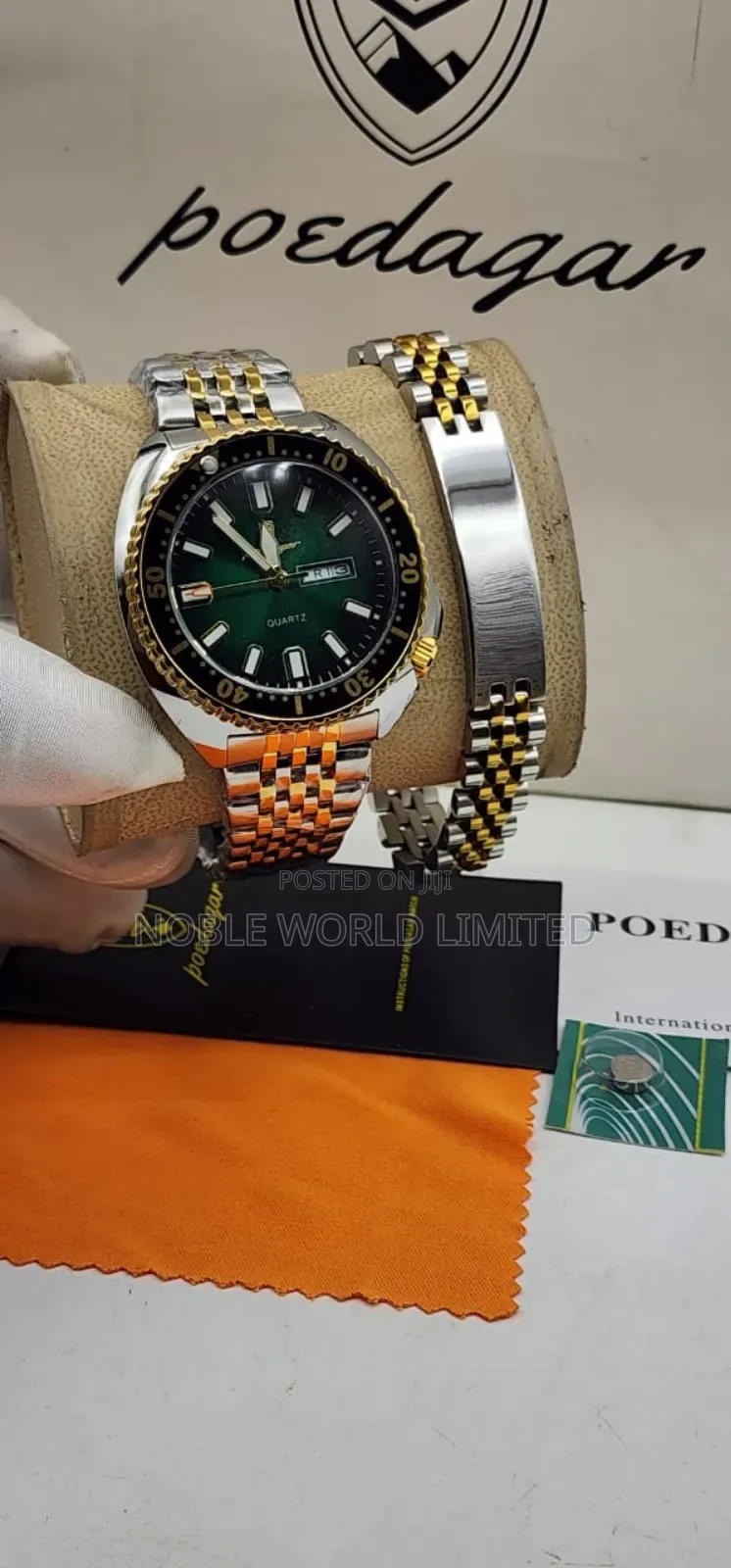 Wristwatch+ Bracelet (Poedagar )