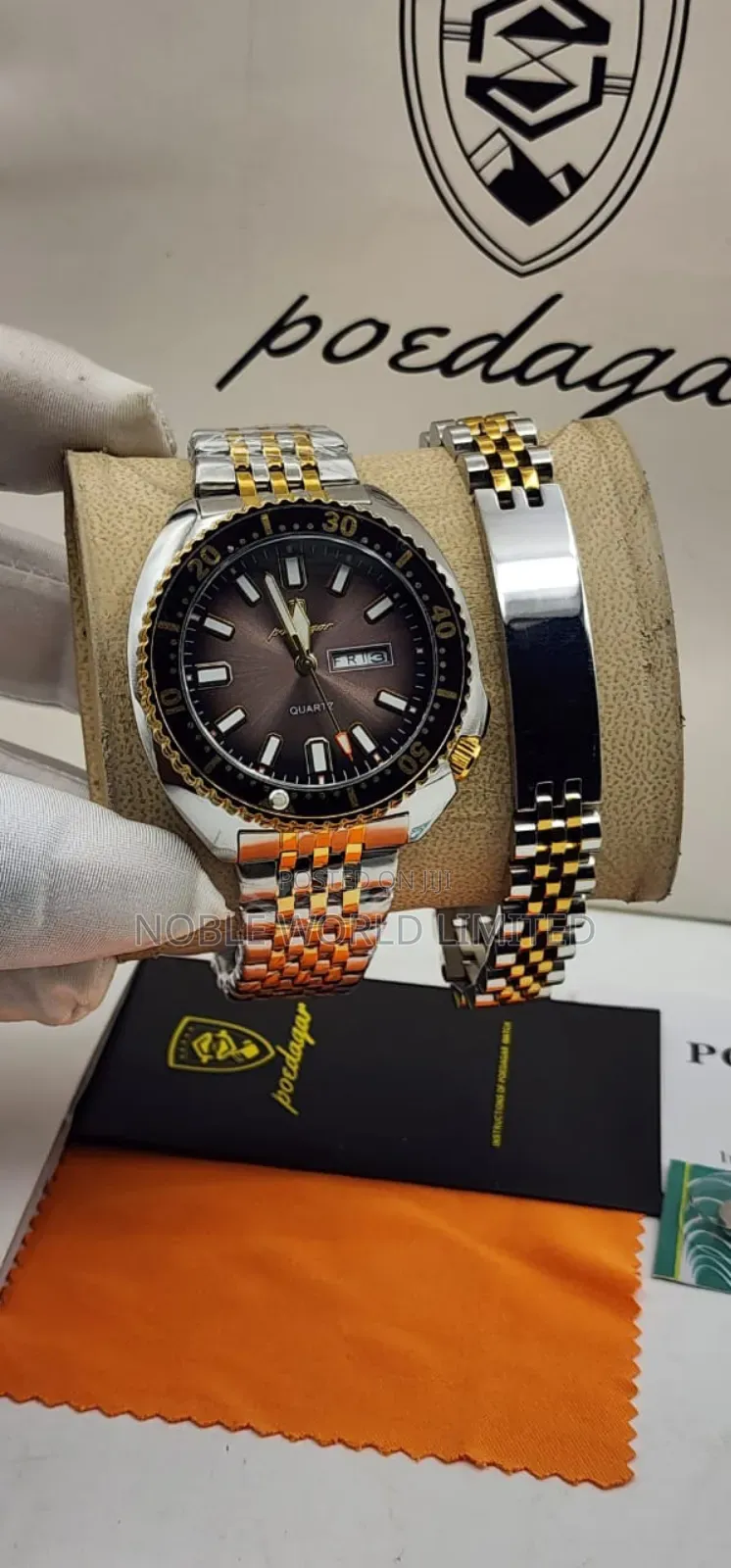 Wristwatch+ Bracelet (Poedagar )