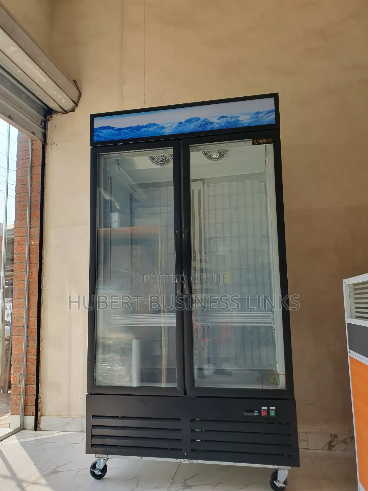 Hubert Industrial Double Door Freezer 800liters