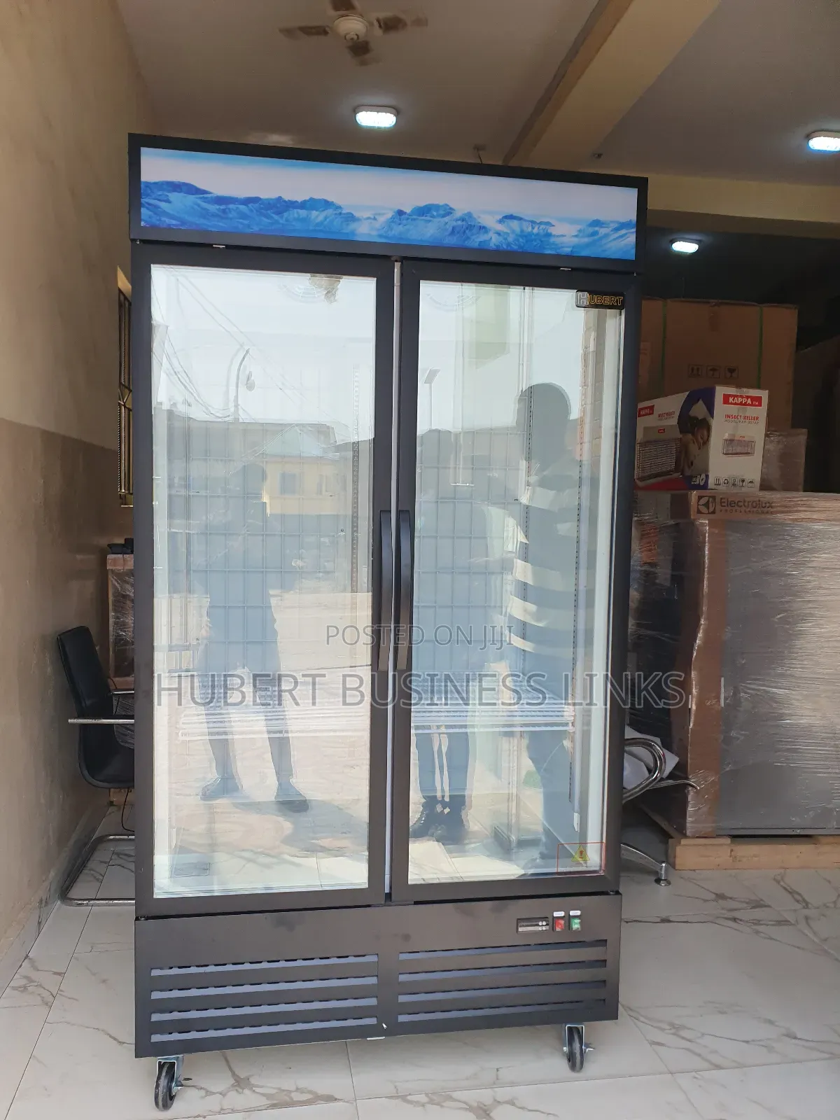 Hubert Industrial Double Door Freezer 800liters