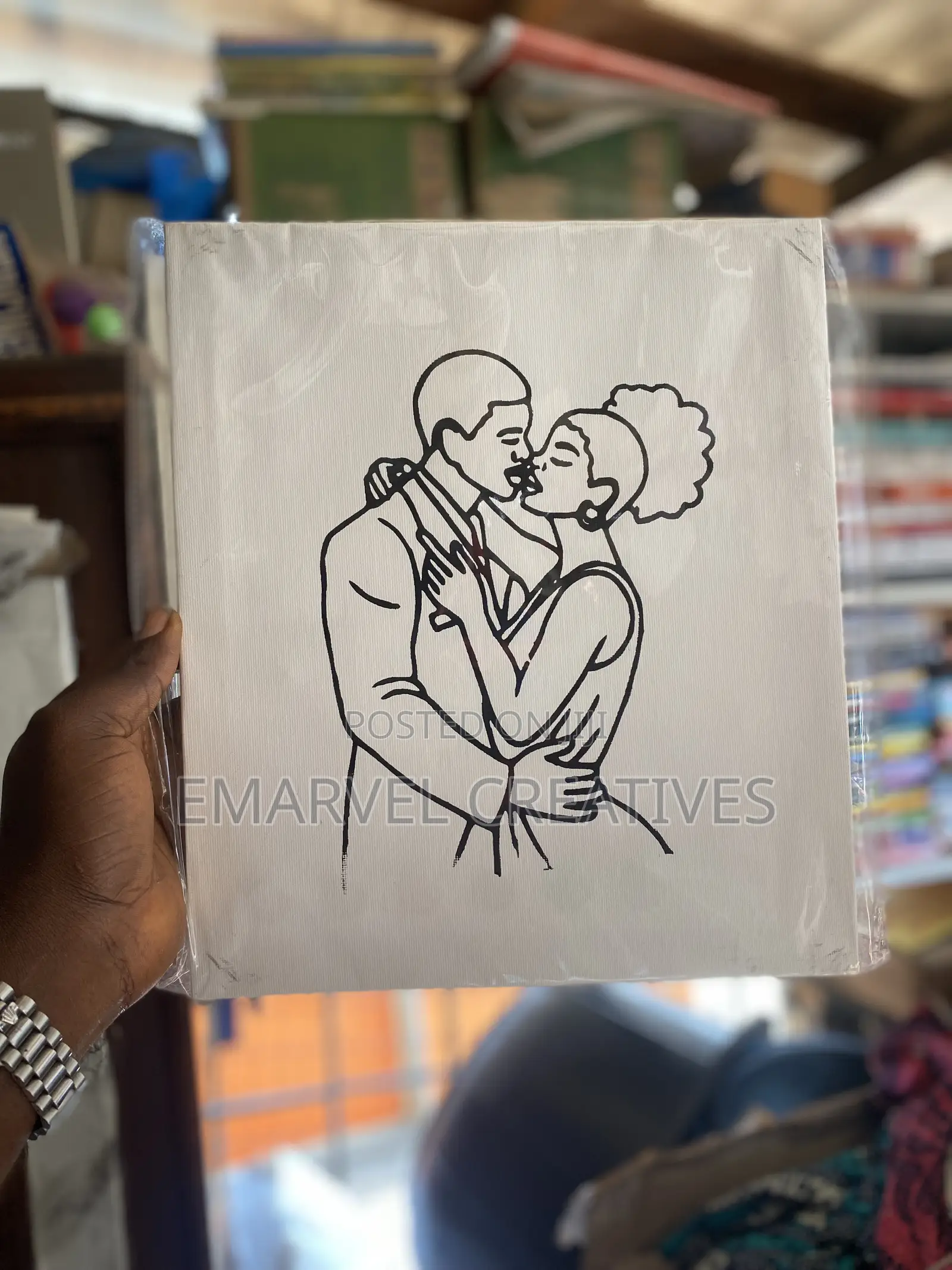 Sip and Paint Canvas + Paints