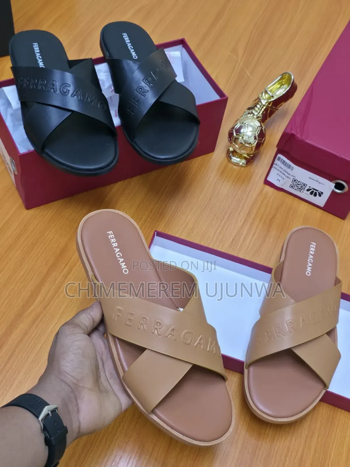 Luxury Slippers Available in Both Colors