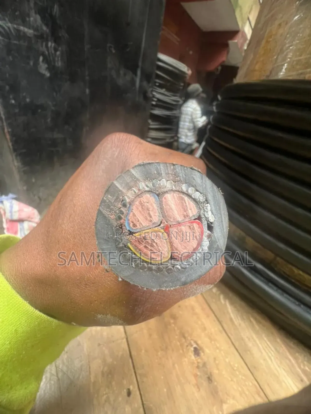 4x 70mm2 Armoured Cable Nigerchin Electric Cable Fullgage