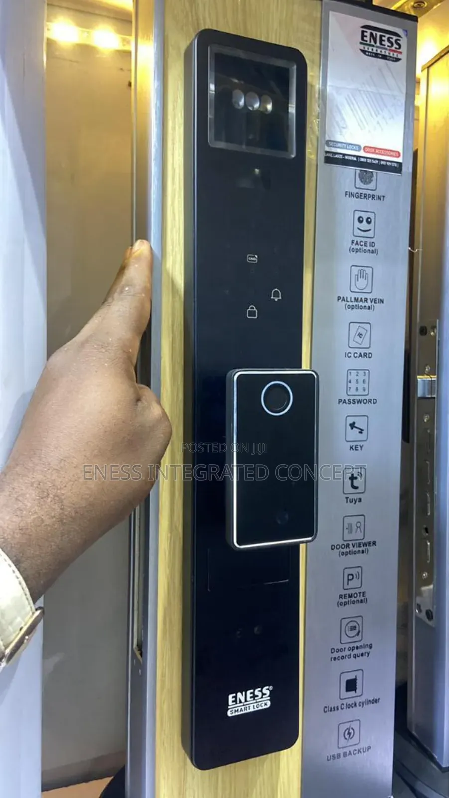 3d Face Recognition Unlock Smart Lock