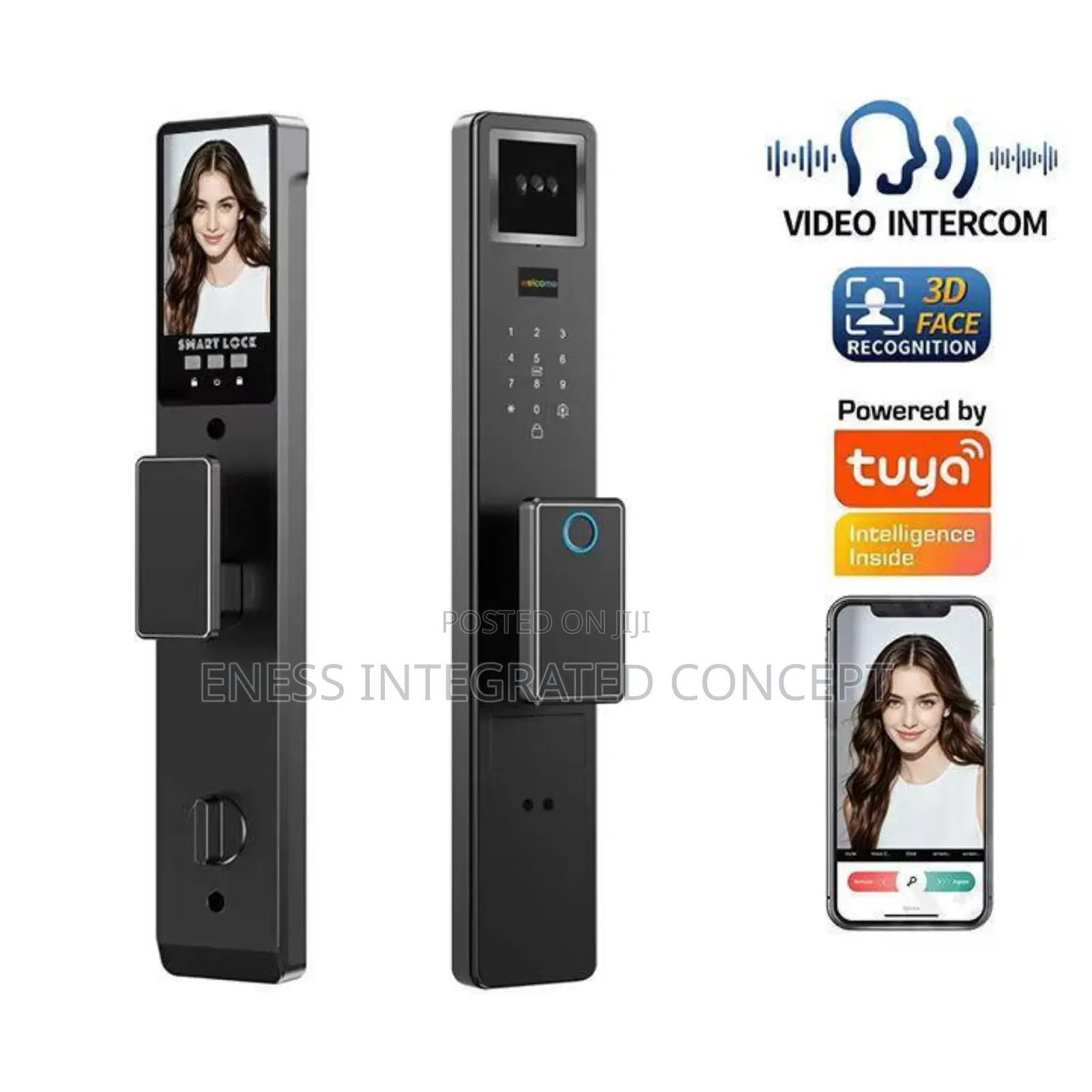 3d Face Recognition Unlock Smart Lock