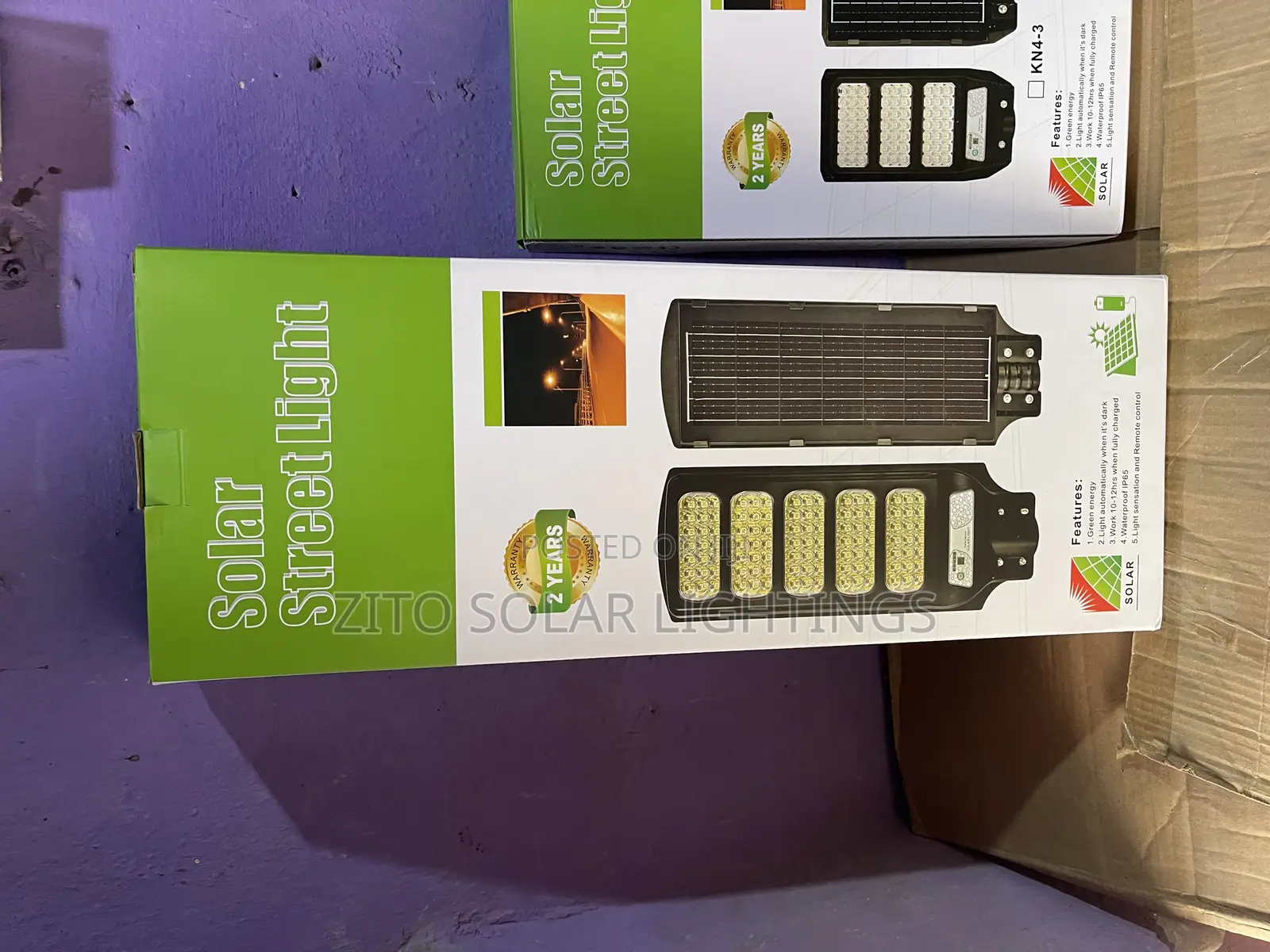 5000w 4 Big Eyes Solar Street Light