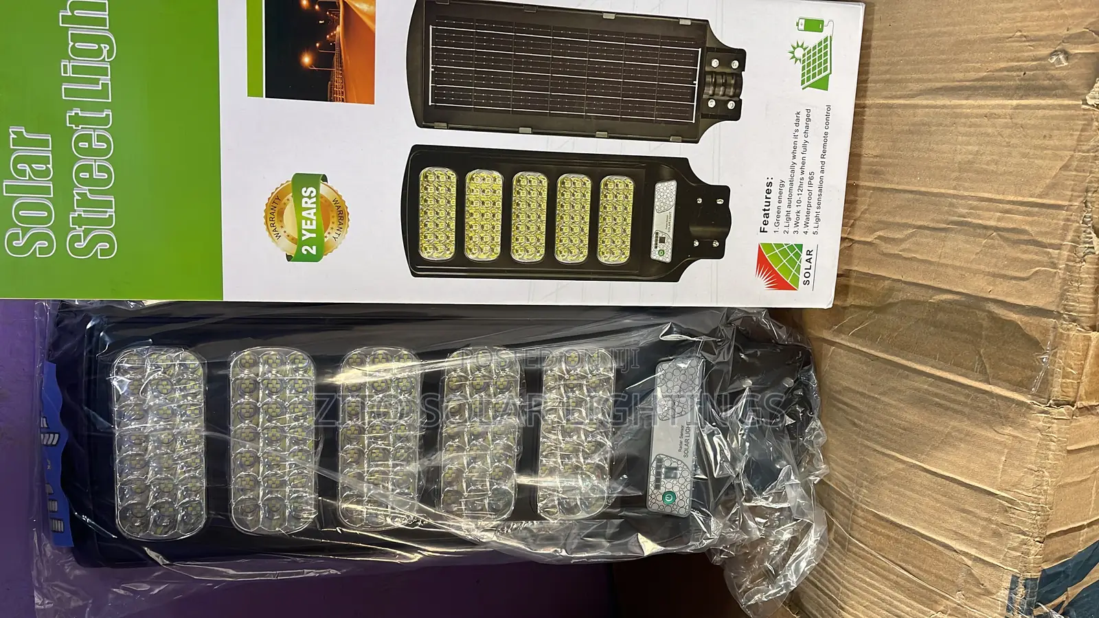 5000w 4 Big Eyes Solar Street Light