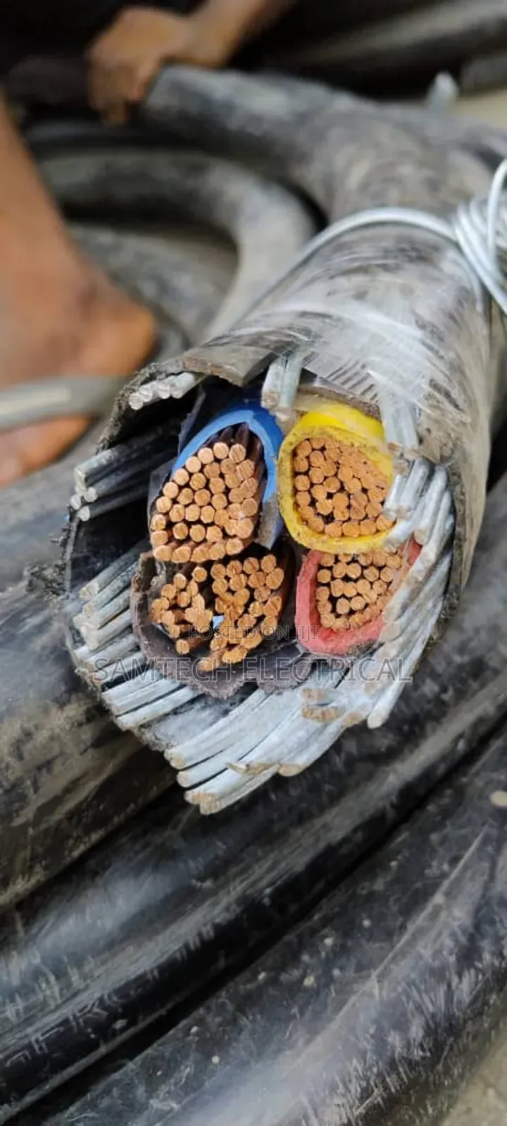 4x185mm2 Armoured Cable Nigerchin Electric Cable Fullgage
