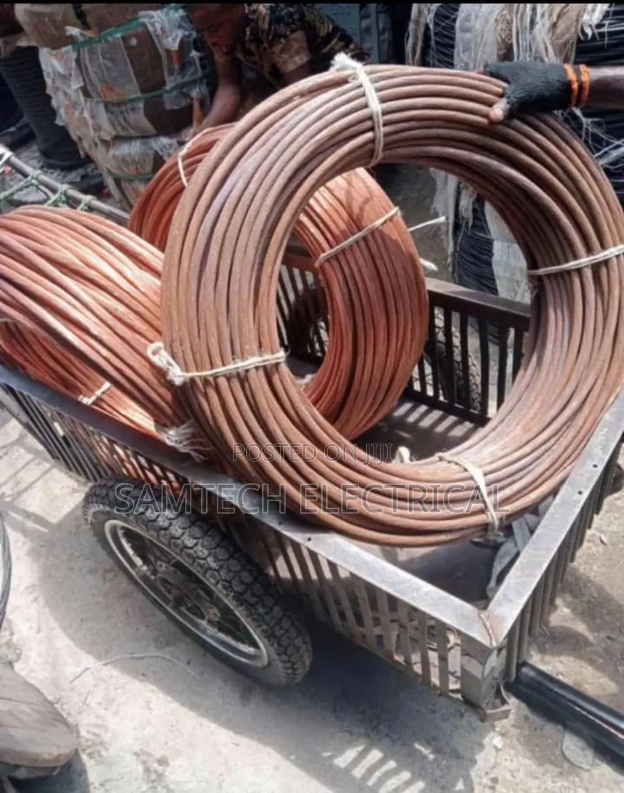95mm2 Single Bare Copper Fullgage and % Copper