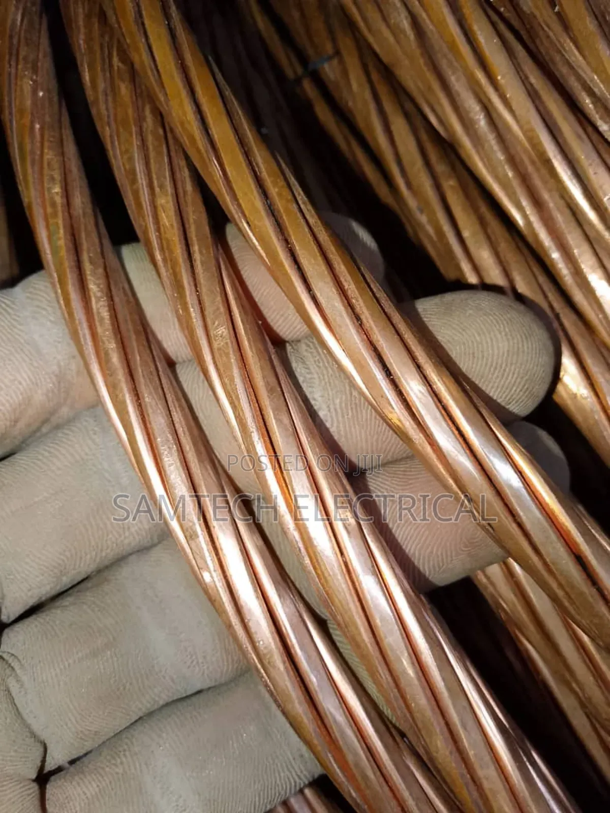 95mm2 Single Bare Copper Fullgage and % Copper
