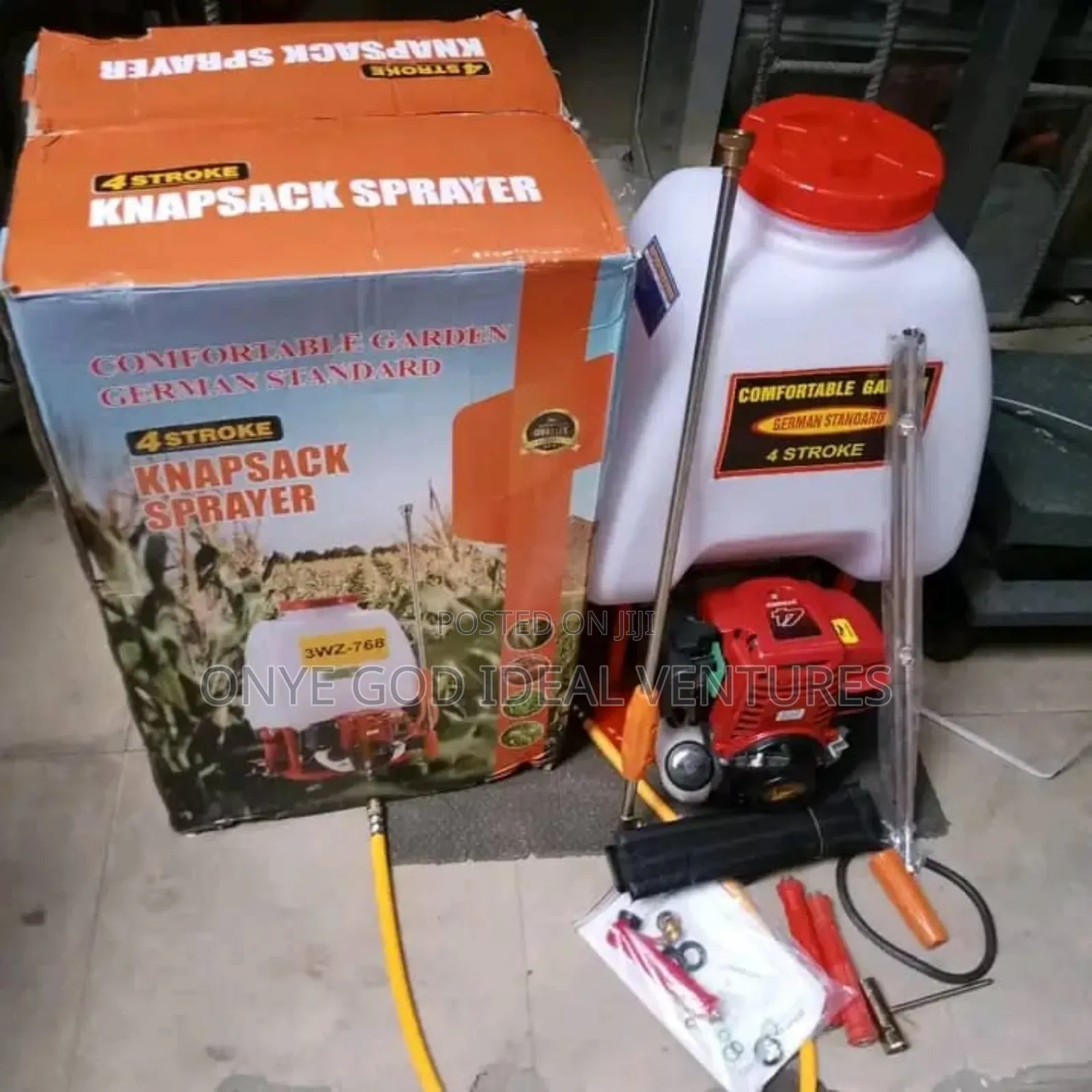 Comfortable Garden German Standard 4-Stroke Knapsack Sprayer
