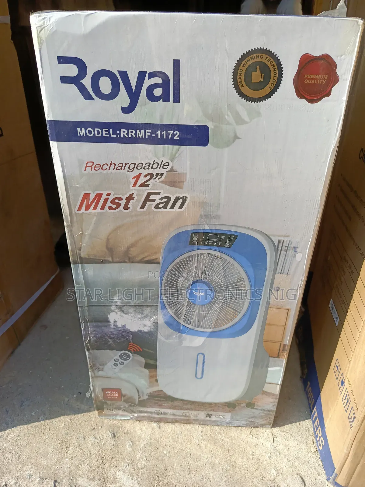 Air Coolers Royal Rechargeable