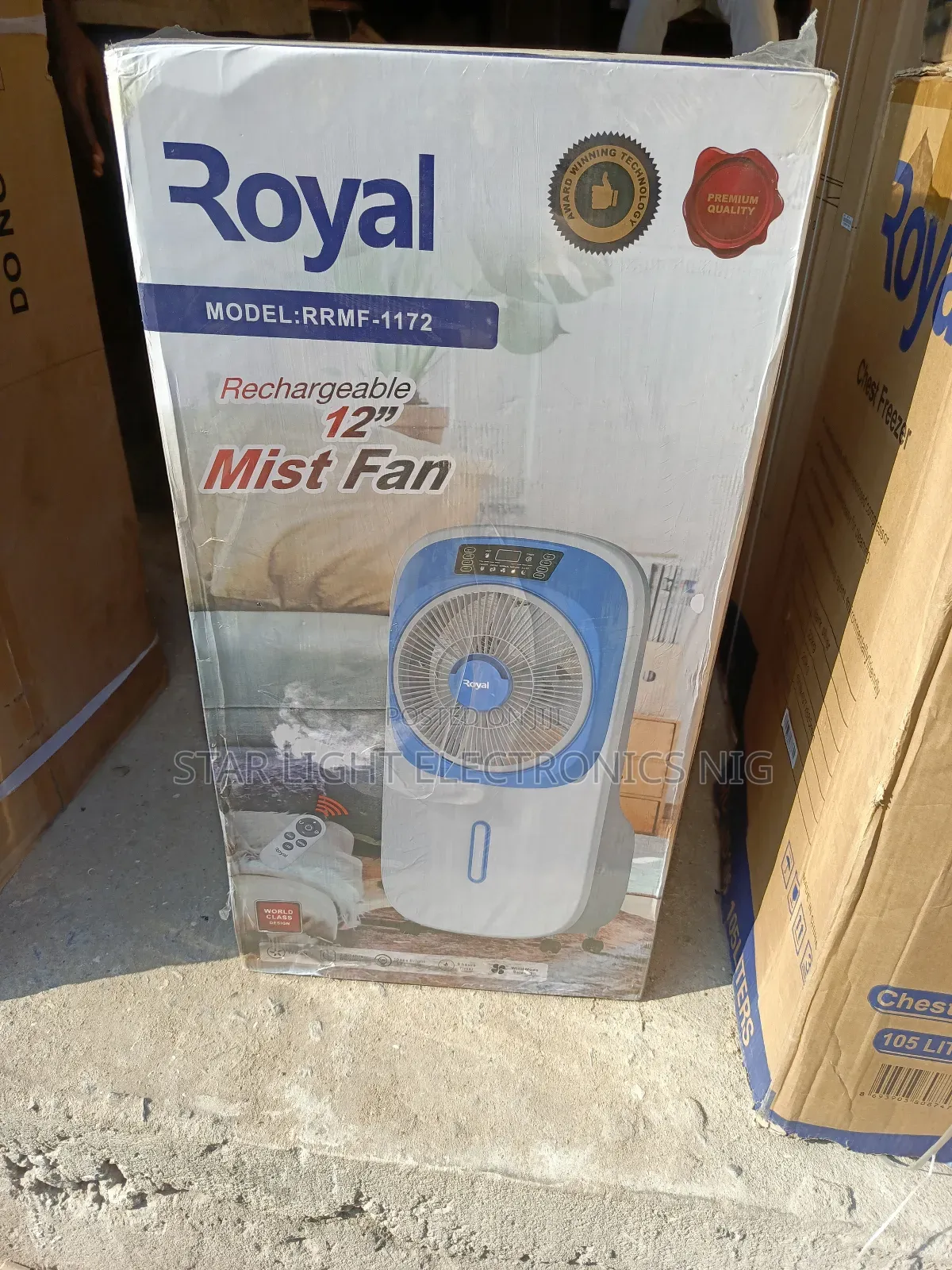 Air Coolers Royal Rechargeable