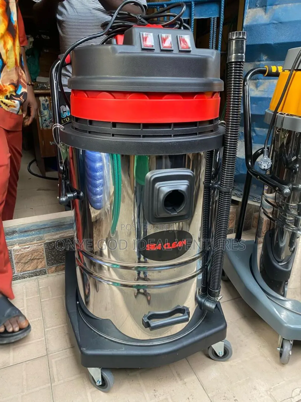 Wet and Dry Vacuum Cleaner Machine 100l