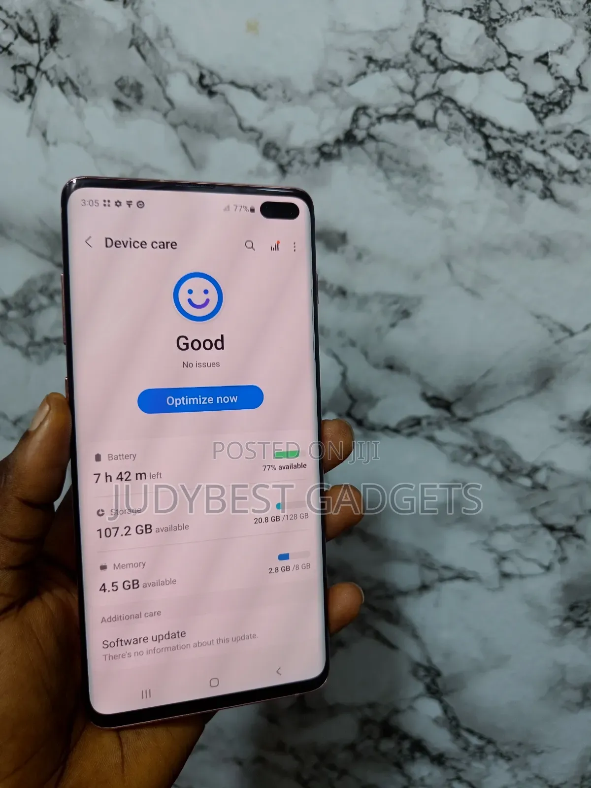 Samsung Galaxy S10 Plus 128 GB Orange