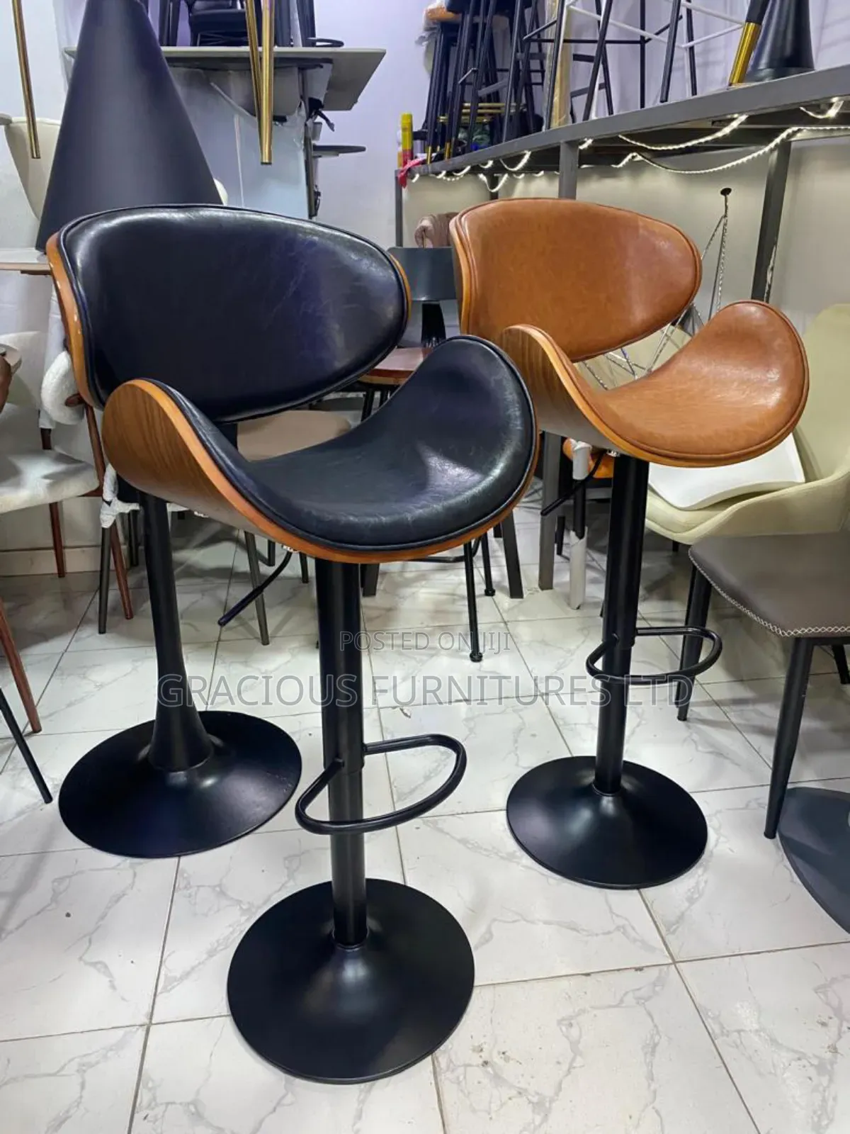 Modern Adjustable Bar Stool