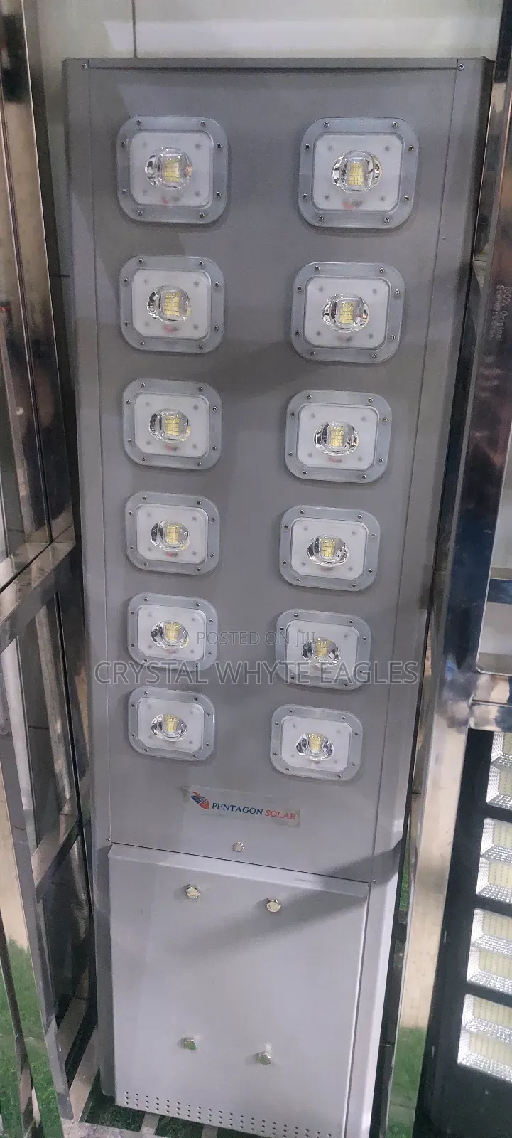 12 Eyes Industrial Solar Street Lighting