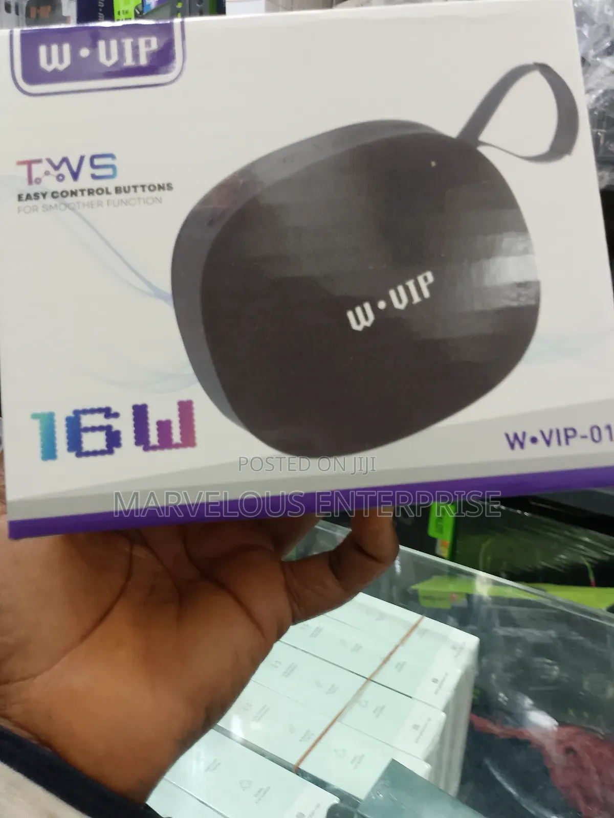 W Vip TWS Easy Control Buttons Speaker