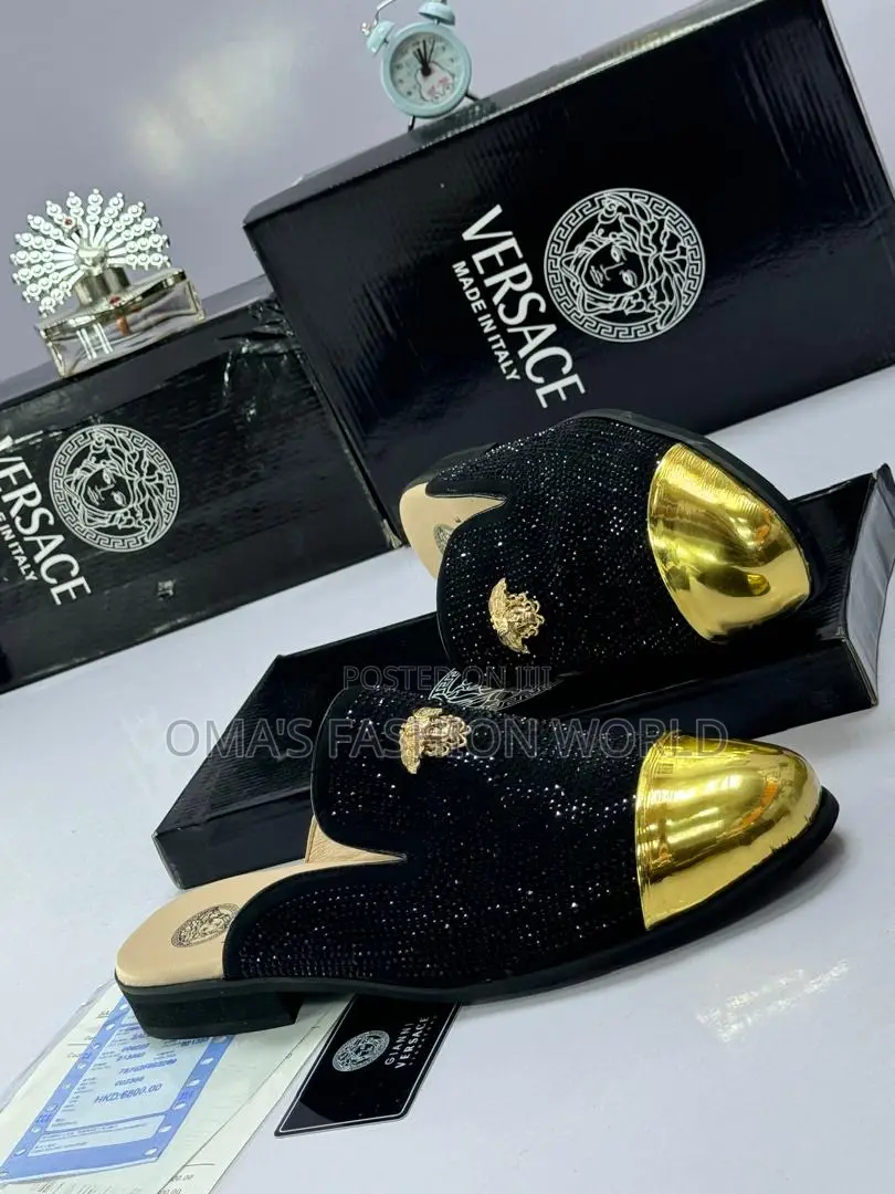 High Quality Versace Shoes Available In Store
