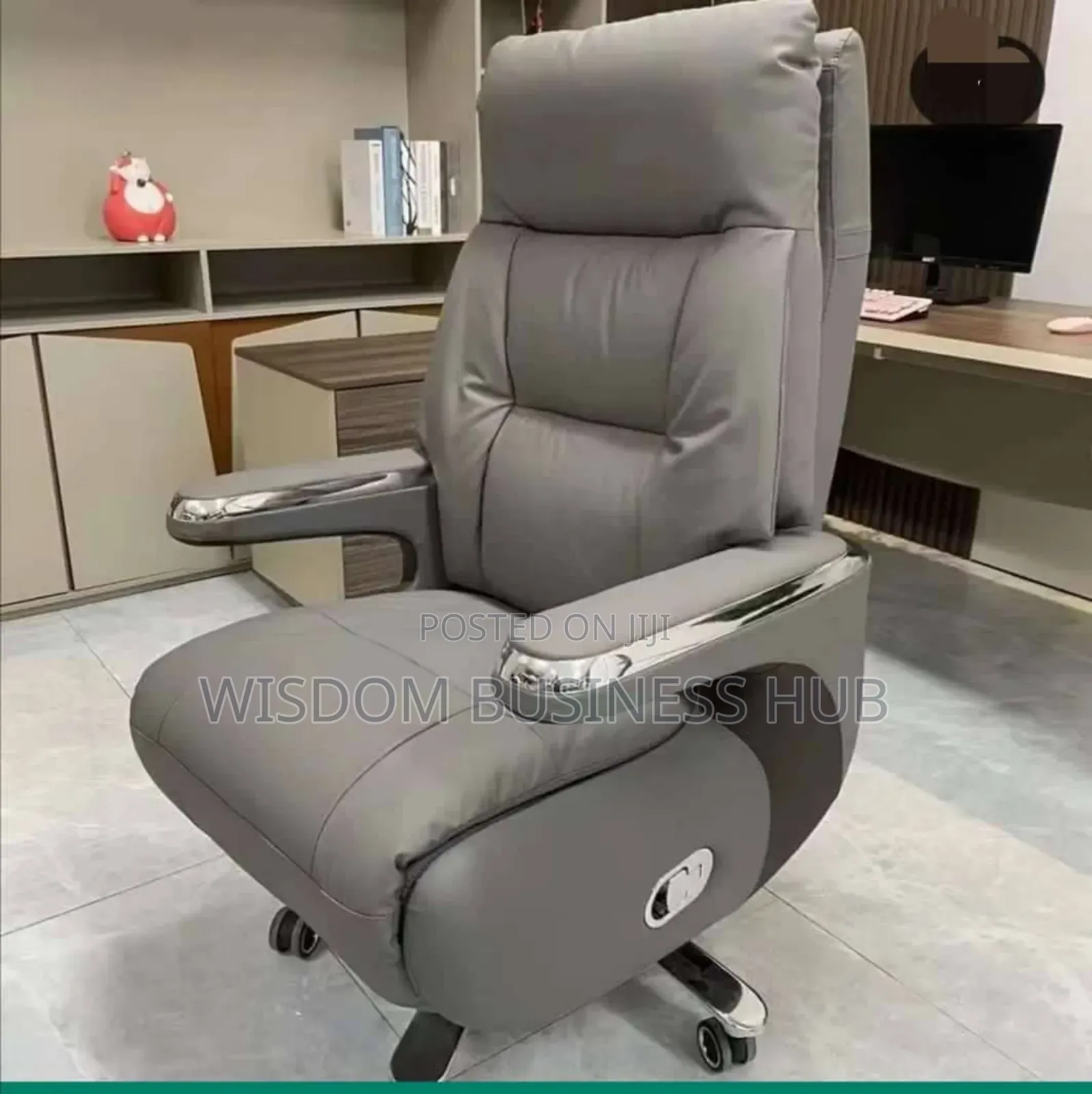Higher Executive Office Chair for Use in Executive Offices