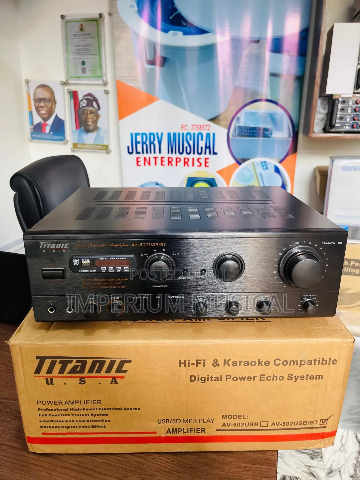 Original Titanic Powered Amplifier