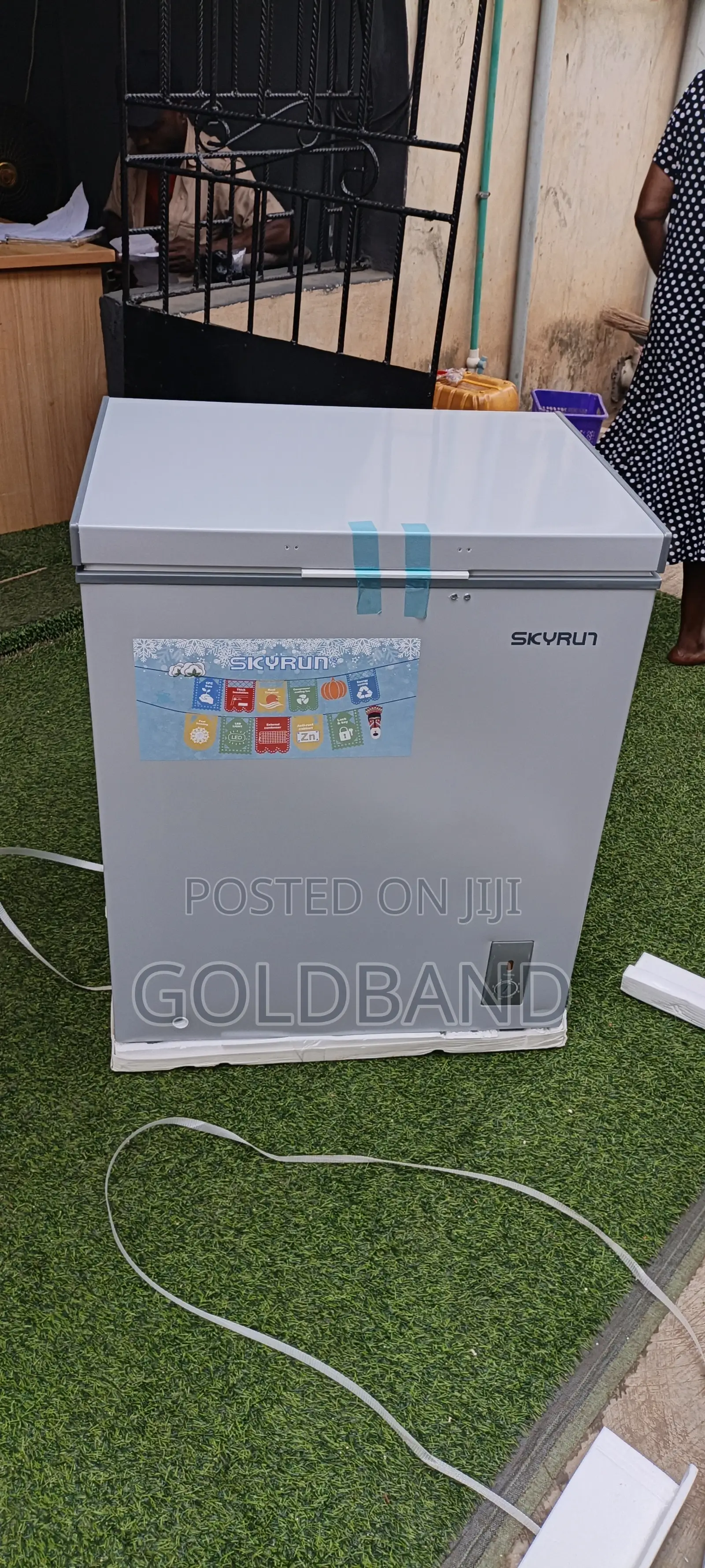 Skyrun 145l Chest Freezer for Bulk Food Storage