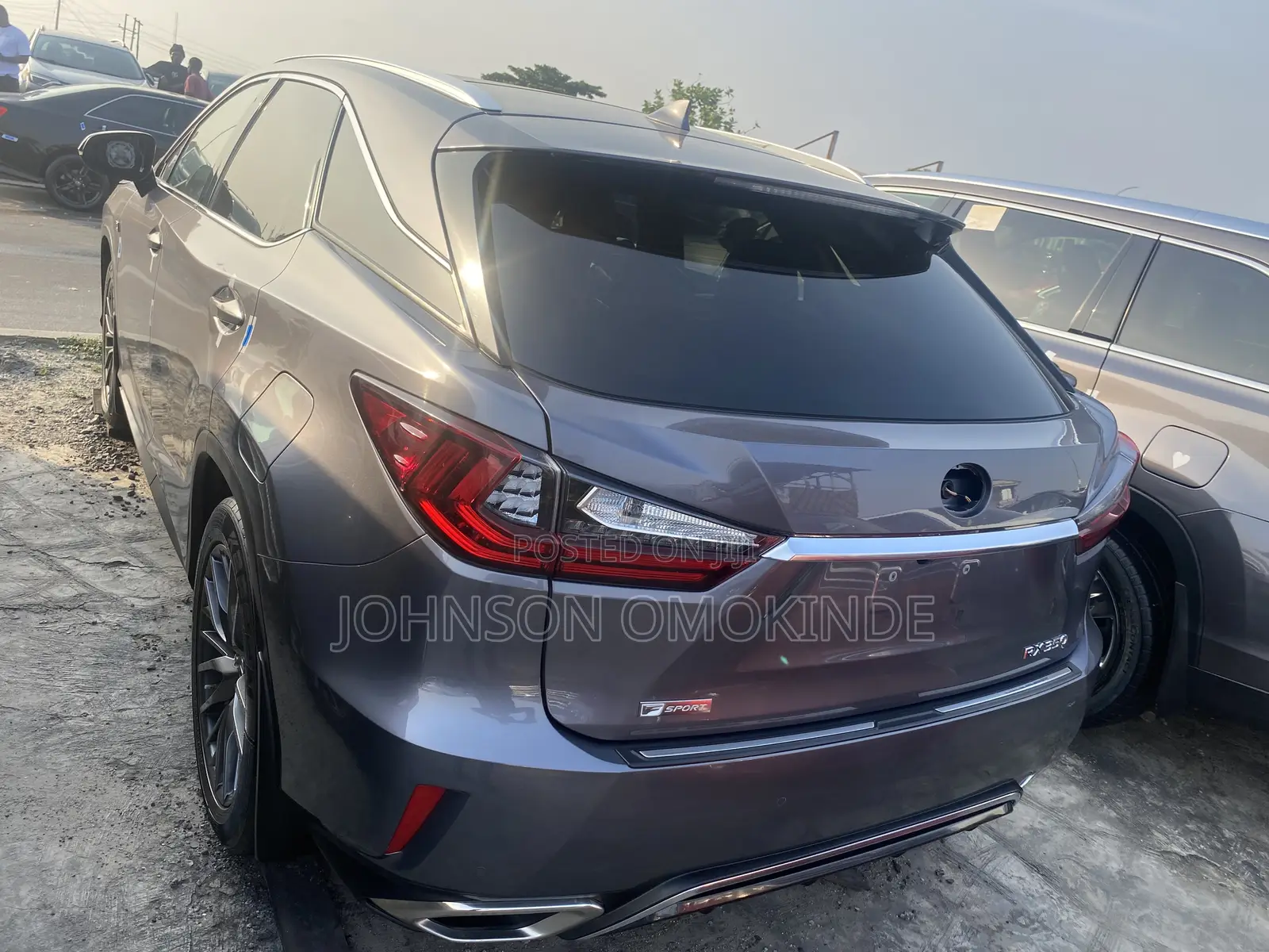 Lexus RX 350 F Sport AWD 2017 Gray