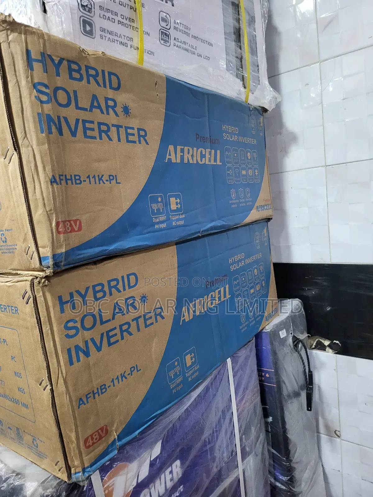 Affricell Solar Hybrid Inverter 11kva 48v