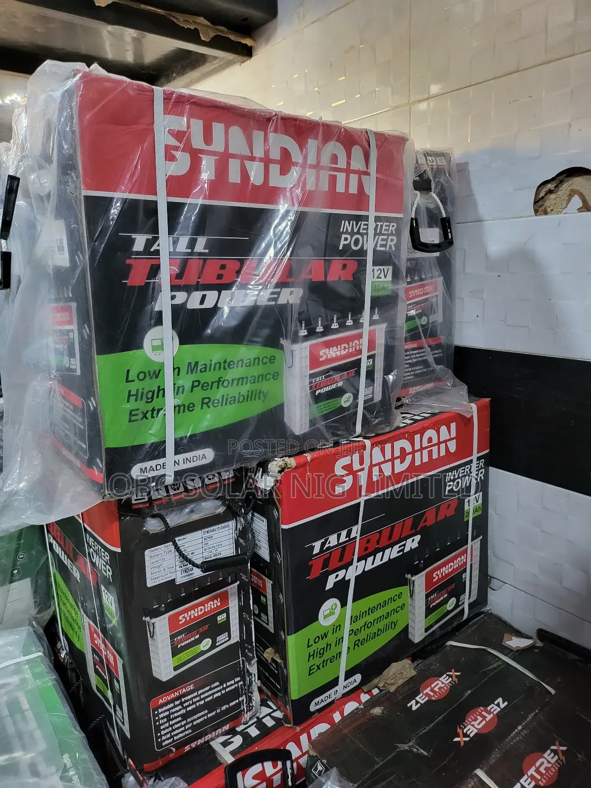 Syndian Tubular Battery 240ah 12v