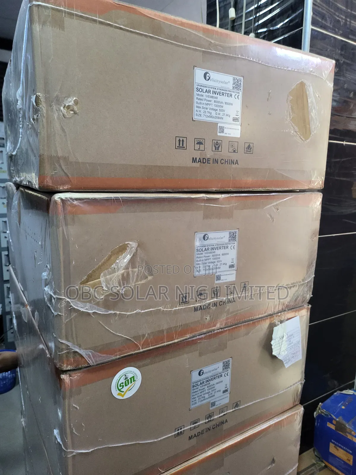 Felicity Hybrid Inverter 8kva 48v
