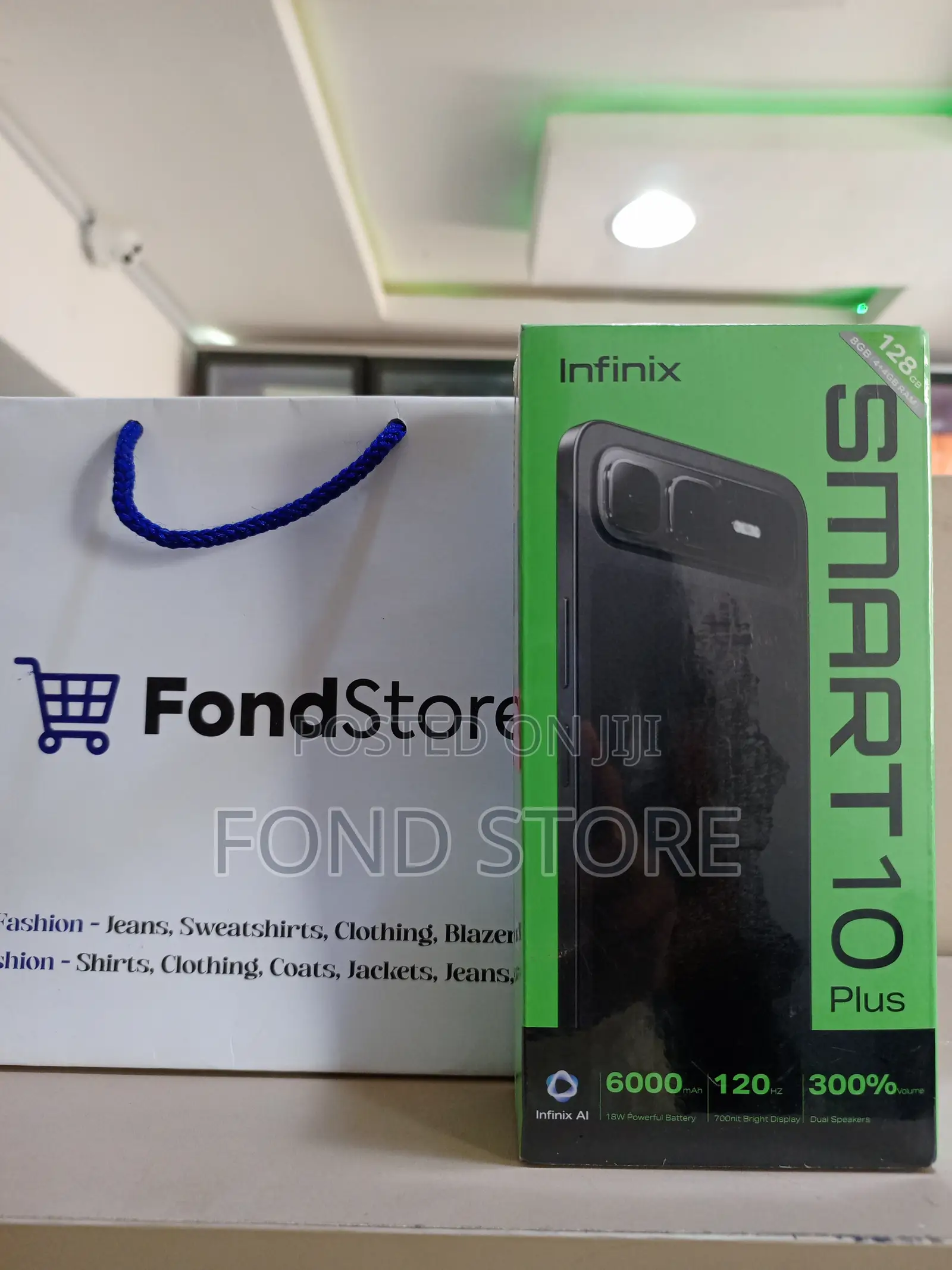 New Infinix Smart 10 Plus 128 GB Blue