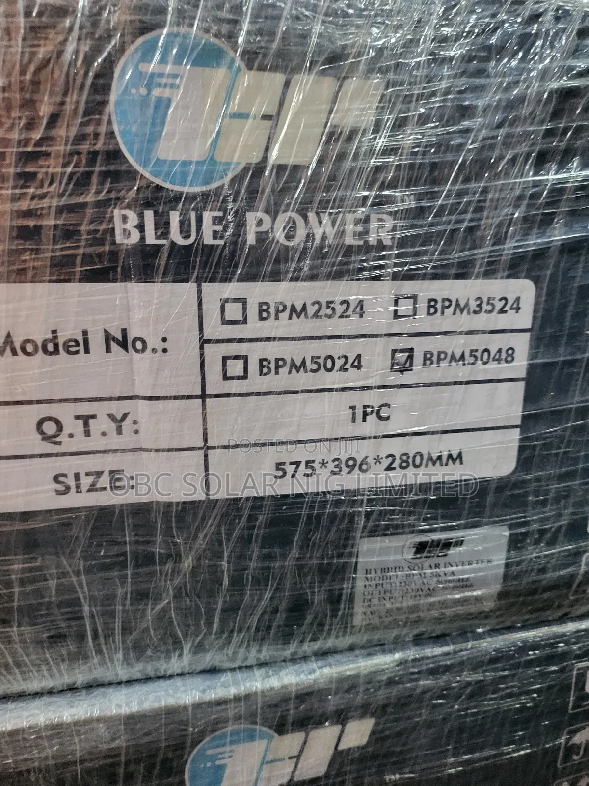 Blue Power Solar Inverter 5kva 48v