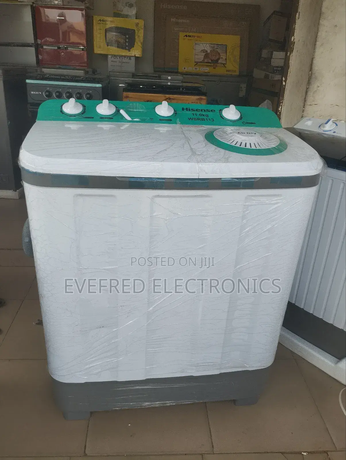 Hisense 11kg Manual Washing Machine With Spinning