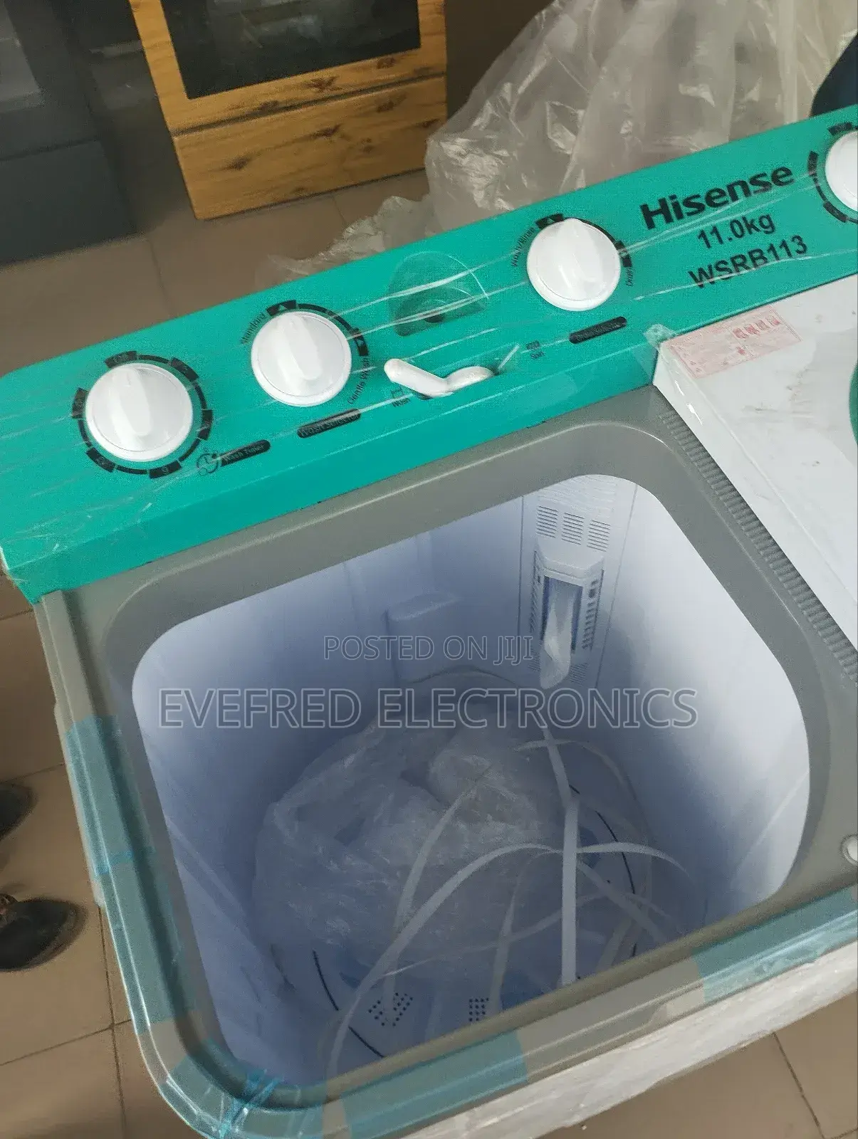 Hisense 11kg Manual Washing Machine With Spinning